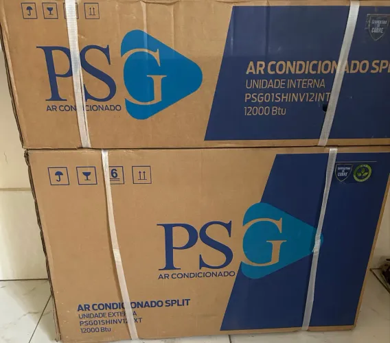 Ar condicionado novo