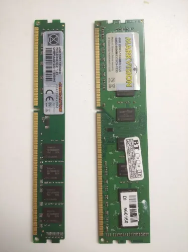 2 Pentes DDR3 4GB (Cada)