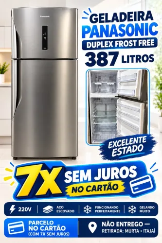 Geladeira Panasonic Frost free