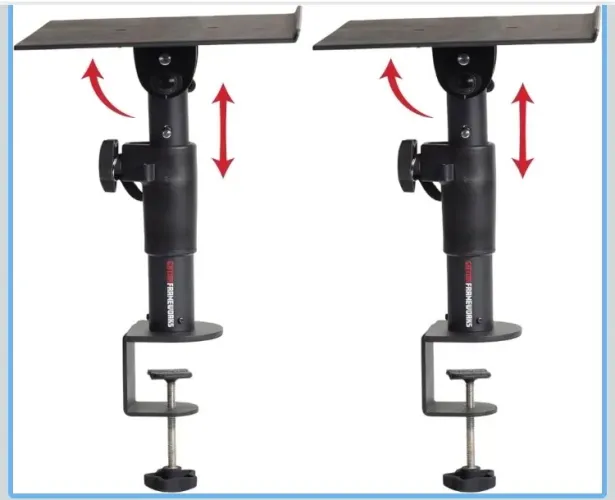 Suporte Pedestal Gator Frameworks Desktop Clamp-On