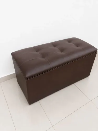 Puff recamier para frente de cama