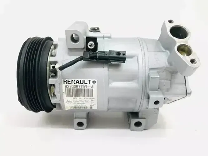 Compressor de Ar Condicionado Original Renault Logan/Sandero (2014-2018) - Peça Usada 1.0