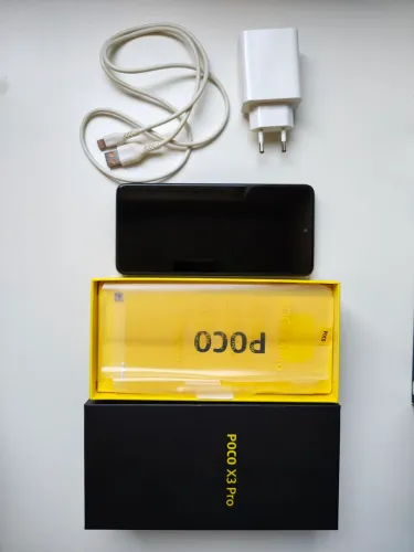 POCO X3 Pro 256GB / 8GB RAM Phantom Black - Com Caixa e Carregador Original 33W(descrição)
