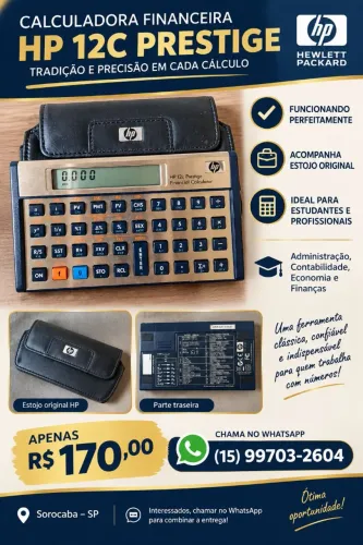 Calculadora Financeira HP