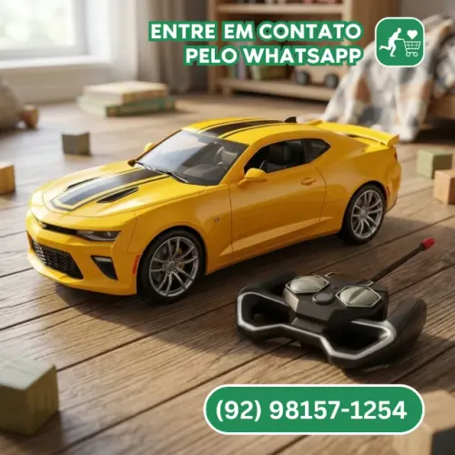 Carrinho Controle Remoto Bateria Recarregavel Esportivo