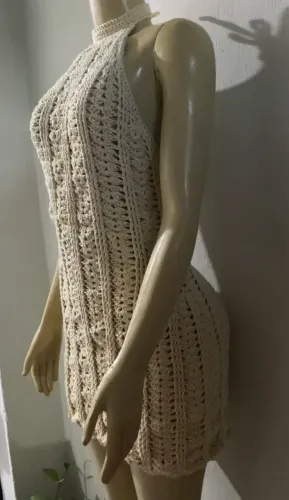 Peças de crochê 