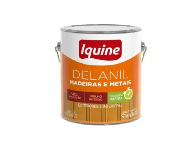 Vendo 04 galões de tinta esmalte sintético para metais e madeira branco neve iquini 