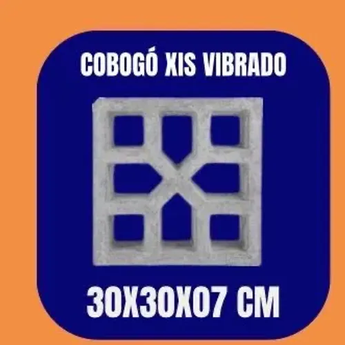 Cobogo xis 30x30
