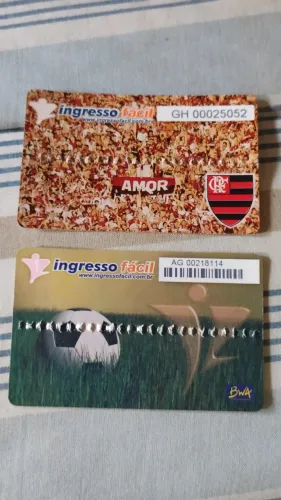 Ingressos Históricos Usados Flamengo Campeão Título Brasileiro 2009 Futebol Originais