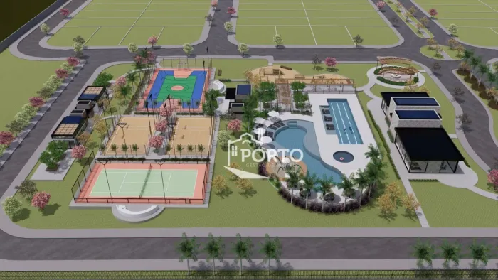 Terreno residencial à venda no Residencial Fazenda Pinheirinho em Rio das Pedras