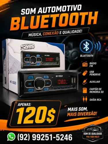 Som de carro , fazemos entregas.