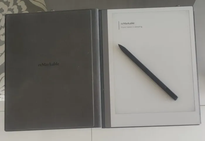 Vendo Tablet reMarkable 2 - Kit Oficial com Caneta Marker e Capa Folio Original