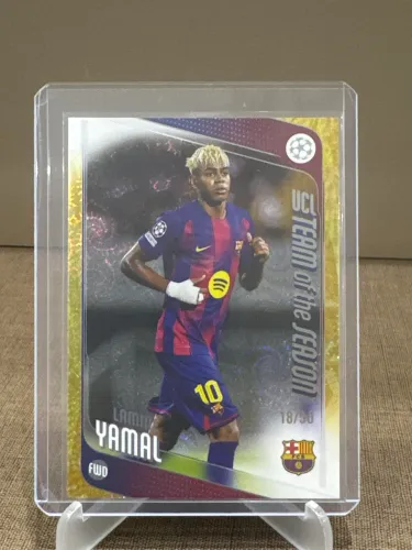  Lamine Yamal - Barcelona | Numerado 18/50 ?