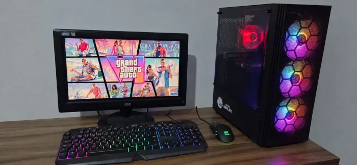 PC GAMER COMPLETO i7 + GTX 1050 + MONITOR ? PRONTO PARA JOGAR!