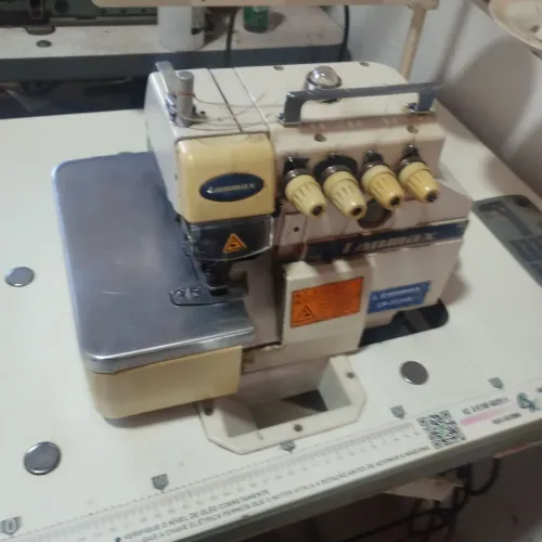 Máquina overlock ponto cadeia