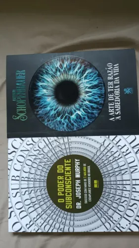 O poder do subconsciente/ A arte de ter razão & A sabedoria da vida. Livros