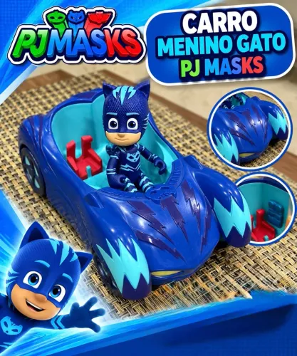 Carro do Menino Gato da franquia PJ Masks