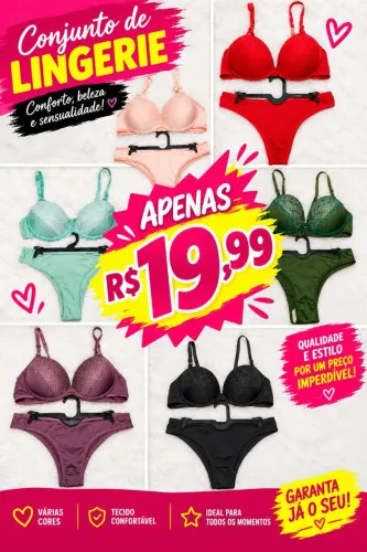 Conjunto de lingerie 