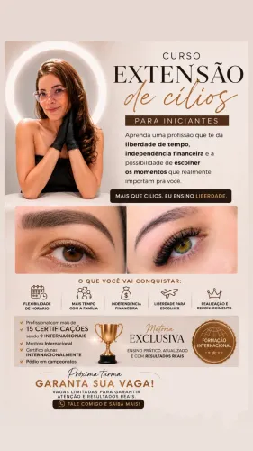 Curso de Extensão de Cílios