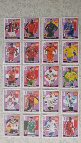 Kit 20 Legends Copa 26, Original Panini