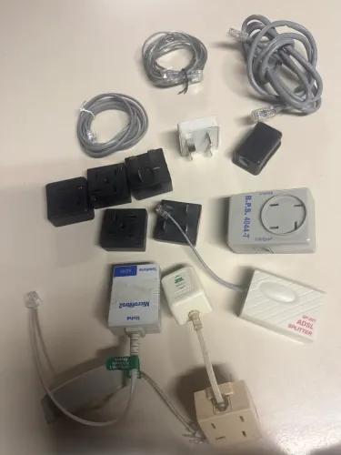 Filtro de linha tomadas telefones 15 peças