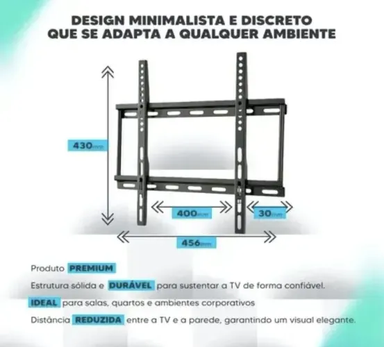 Suporte para TV até 55 *Novo