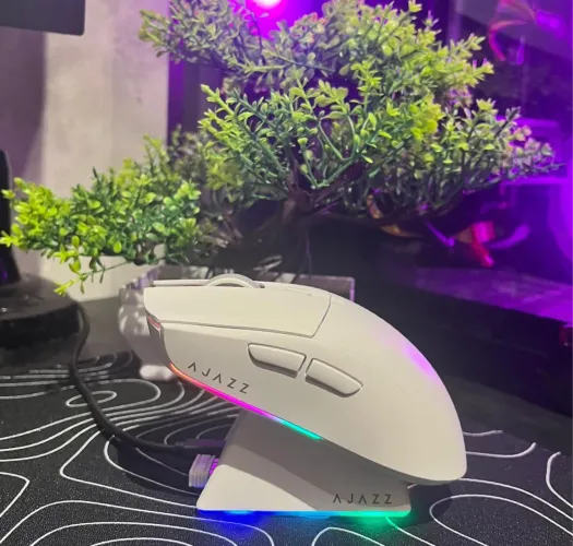 MOUSE AJAZZ AJ139 V2 MC BRANCO