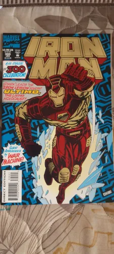 Gibi Original Iron Man #300 - Marvel Comics (1994) - Estado de Novo