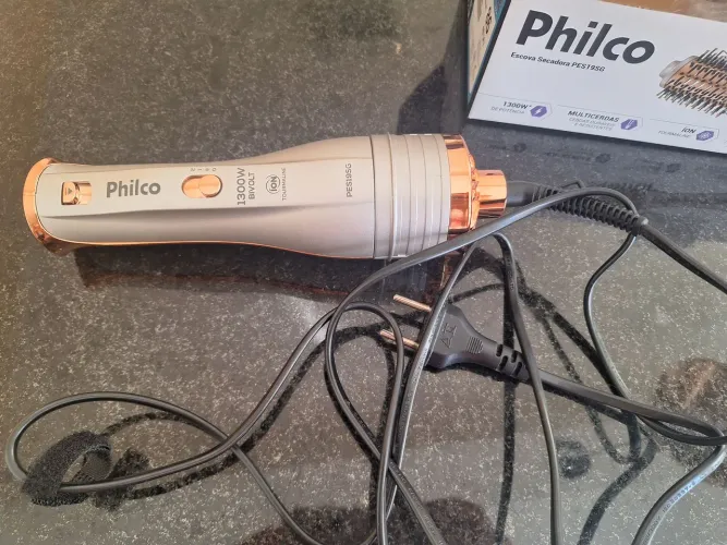 Escova Secadora Philco Multifuncional 3 em 1 - Excelente Estado