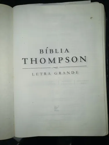 Bíblia de estudo Thompson 