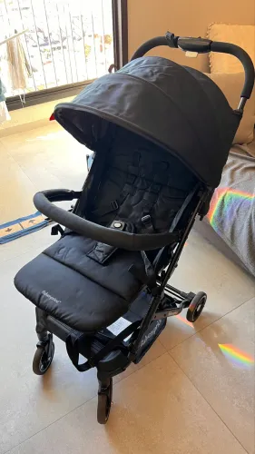 Carrinho de Bebê Compacto Oppa Fisher Price Preto