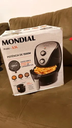 Fritadeira Elétrica Sem Óleo Air Fryer Mondial