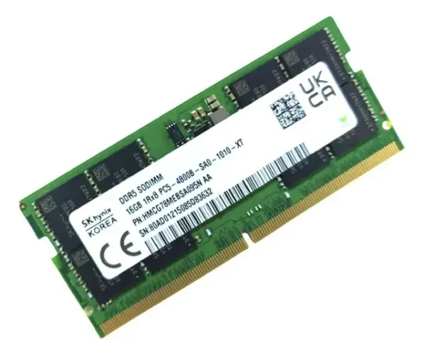 Memória Notebook 16 GB DDR 5 48000MHZ