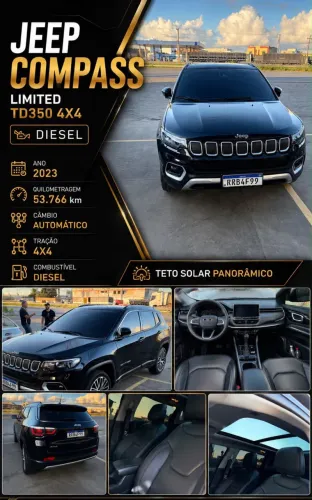 Jeep Compass Limited TD 350 2.0 4X4 Die. AUT 2023