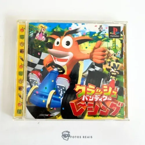 JOGO CRASH BANDICOOT RACING (JPN) SEMINOVO - PS1