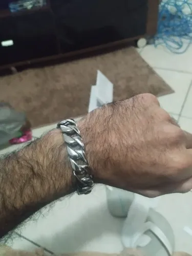 Pulseira de aço