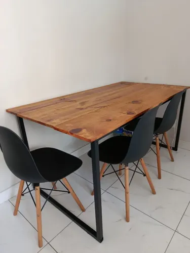 Mesa estilo industrial