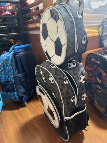 Mochila + Lancheira Futebol - Bagaggio