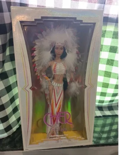 Barbie Collector Black Label - Cher Índia - Bob Mackie 2007