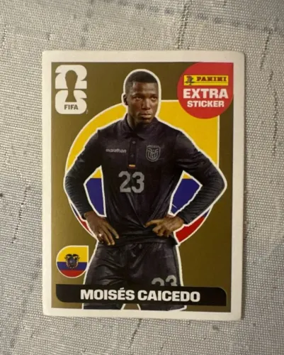 Moisés Caicedo figurinha