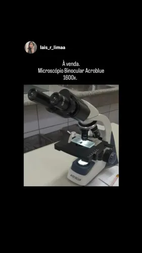 Microscópio Binocular Acroblue 1600x 