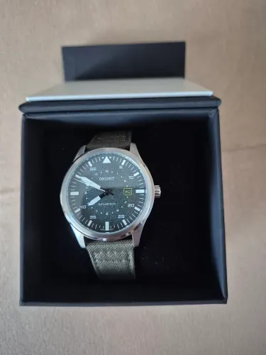 Relógio Orient SolarTech novo e original 