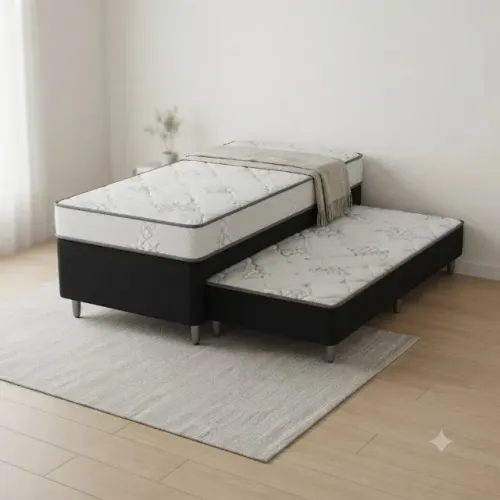 Novo! Cama Box Solteiro com Auxiliar (Em Estoque)