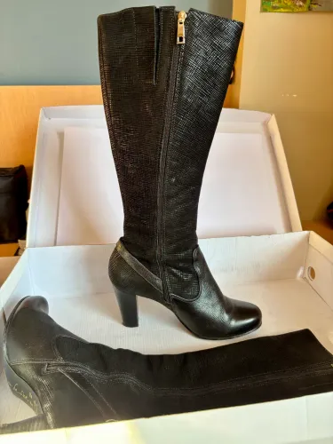 Bota cano longo Luz Da Lua - Corsario/Roma Preto