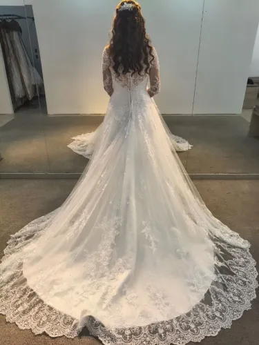 Vestido de noiva clássico 