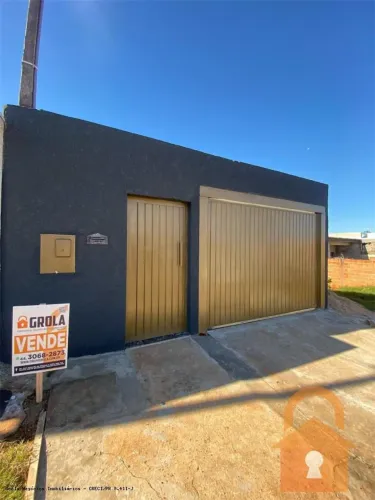 Casa para Venda em Campo Mourão, Jardim Sol Nascente, 2 dormitórios, 1 banheiro, 2 vagas