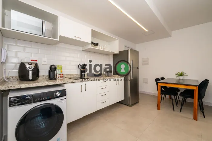 Apartamento 48m² mobiliado, 2 quartos á venda, localizado na Chácara Santo Antônio/SP