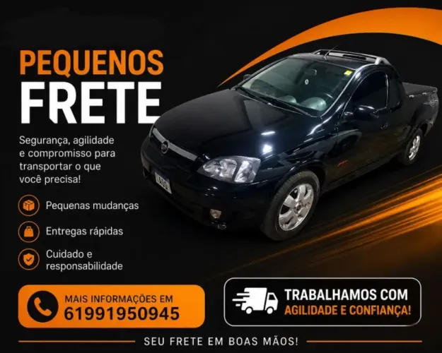 Frete pequenos