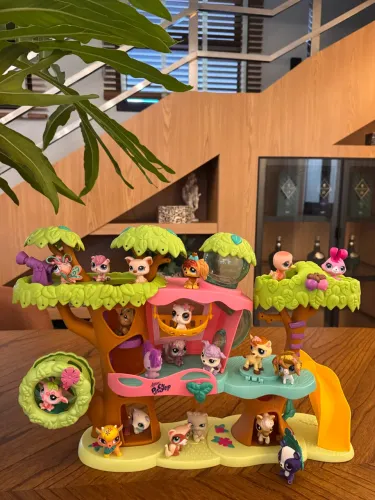 Casa na árvore littlest pet shop   