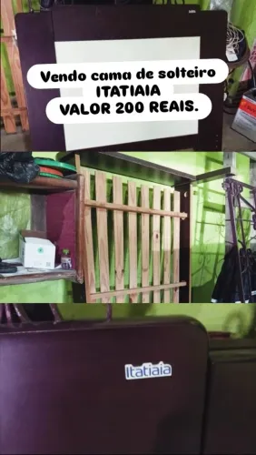 Cama de solteiro ITATIAIA 
